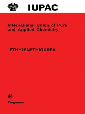 cover image of Ethylenethiourea